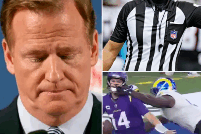 NFL Commissioner Roger Goodell Imposes Record-Breaking Fine on Referee Clay Martin for Major Errors in Vikings vs Rams Game! What Led to This Unprecedented Penalty, and How Are Fans and Analysts Reacting to the Controversial Decision? The Fallout from These Mistakes Is Shaking the NFL to Its Core! Full Story Below 👇👇