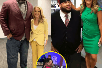 “When 5’0″ Meets 6’7″: Dana Perino and Tyrus’s Hilarious Height Contrast Steals the Spotlight on ‘The Greg Gutfeld Show’!” On the set of “The Greg Gutfeld Show,” a recent behind-the-scenes photo of Dana Perino and Tyrus has captivated audiences. The striking height difference between the 5-foot-tall Perino and the towering 6-foot-7 Tyrus has become a talking point, highlighting their dynamic presence on the show. Perino, known for her sharp wit and political acumen, and Tyrus, a former professional wrestler turned commentator, showcase a unique chemistry that transcends their physical disparities. This amusing juxtaposition not only entertains viewers but also underscores the diverse personalities that contribute to the show’s success. Their camaraderie, evident both on and off the screen, continues to endear them to fans nationwide.