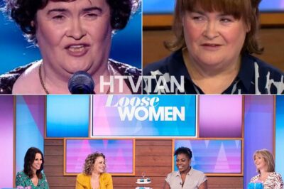 SUSAN BOYLE’S TRANSFORMATION: The Secret Health Crisis That Led to Her Raunchy Confession on LIVE TV—And What Almost SHUT DOWN THE SHOW!”  When Susan Boyle took to the Loose Women panel, fans didn’t expect the jaw-dropping moment that followed. With a wink and a wink, she revealed an entirely new side of herself with raunchy comments that had the studio in shock. What personal health crisis led to her drastic change? And why did producers almost pull the plug when she mentioned a certain A-list co-star? Want to know how this intense, game-changing moment unfolded? Click below to read all the shocking details of the encounter that’s got the media world buzzing!👇👇