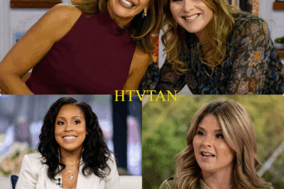 SHEINELLE JONES’ BRUTAL TODAY COUP SLAUGHTERS HODA KOTB’S LEGACY: Grief-Stricken Star’s Throne Grab Ignites Vicious Backstage Bloodbath!  Hold onto your seats—NBC’s Today show is about to explode! Sheinelle Jones has ruthlessly clawed her way to replacing Hoda Kotb as Jenna Bush Hager’s co-host, a shocking move confirmed after Jones’ family leave following the devastating loss of her husband. But is this a heroic comeback—or a brutal power grab? Insiders say NBC’s $3 million deal with Jones is part of a strategy to crush Hoda’s 17-year legacy. Leaked clips and backstage whispers reveal a bloody feud.