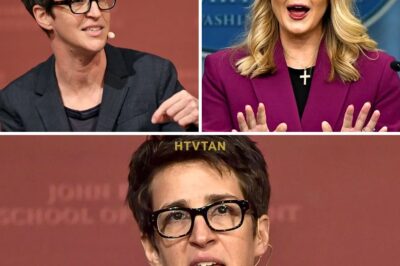 RACHEL MADDOW SNAPS: Demands Security REMOVE KAROLINE LEAVITT After Heated Confrontation—What Was Said That Sparked the Chaos? In a moment of tension unlike any other, Rachel Maddow demanded that Karoline Leavitt be escorted off set after a heated exchange that quickly escalated on live TV. What triggered Maddow’s extreme reaction, and how did this confrontation ignite chaos in the studio? This unprecedented on-air clash has stunned viewers and ignited a media frenzy. Want to know how this explosive showdown unfolded? Click below to read all the shocking details that have the media world on edge!👇👇