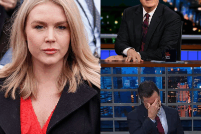 EXPLOSIVE LATE-NIGHT UPRISING: Karoline Leavitt TORCHES Stephen Colbert’s Stage in a DEFiant On-Air Rebellion—CBS DESPERATE to Bury the ‘FORBIDDEN’ Footage!
