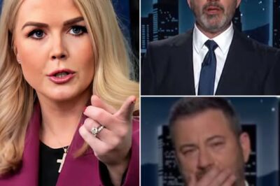 EXCLUSIVE, THIS JUST HAPPENED: Jimmy Kimmel CROSSES the Line and INSULTS Karoline Leavitt