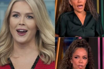 Karoline Leavitt laughs gleefully as THE VIEW descends into chaos: Sunny Hostin defends her seat amid the show’s shocking lawsuit scandal — What happens next? This is the craziest comedy I’ve ever seen, and the audience thinks so too…