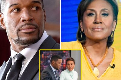 “TENSIONS EXPLODE LIVE ON AIR! Michael Strahan SNAPS at Robin Roberts, George Stephanopoulos STORMS OFF, and GMA FANS LEFT IN SHOCK — Was It a Meltdown, Power Struggle, or Hidden Scandal Finally Exposed? You Have to See This to Believe It!