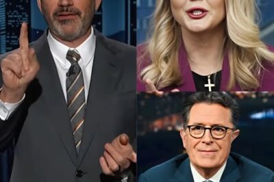 BREAKING DRAMA: Karoline Leavitt KICKED OFF Jimmy Kimmel Live! After Fiery Confrontation—The EPIC Live TV Moment That Left Viewers Stunned! What Sparked This Intense Showdown, and How Did Leavitt’s Relentless Stance Lead to Her Abrupt Removal from the Stage? The Full, Explosive Story Behind This Viral TV Moment That Has Everyone Talking!