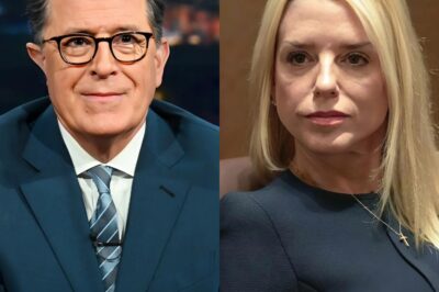 TV SH0CKER: Pam Bondi STUNS Stephen Colbert LIVE on ‘The Late Show’ With BRUTAL Comeback—Audience Gasps, Colbert Left Speechless, and Producers Reportedly Panicked as Segment Spirals Out of Control!