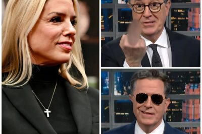 Pam Bondi Shocks Stephen Colbert Live on Air With Brutal Clapback—Audience Gasps, Producers Panic! 219