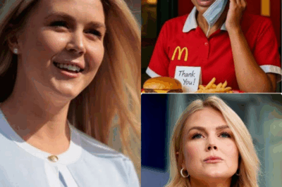 UNBELIEVABLE TWIST! Waitress FIRED After Giving Free Meal to Stranger—Karoline Leavitt’s JAW-DROPPING Reaction Turns Her Life Around Overnight!  Just hours after losing her job over a heartfelt act of compassion, a devastated waitress experienced the shock of her life when Karoline Leavitt stepped in with an electrifying response that stunned the entire city! 💥✨  🔥 #LeavittTransformsLives Goes VIRAL!  But as the community erupts in applause, whispers of suspicion surge online: 👉 Was Leavitt’s extraordinary act purely genuine, or is there a hidden agenda behind her spectacular gesture?