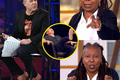 THE VIEW SHATTERED: Greg Gutfeld’s VICIOUS Jab CRUSHES Whoopi Goldberg, Triggering On-Air Breakdown and Studio Chaos!  In a heart-stopping live TV clash, Gutfeld’s razor-sharp remark obliterated Whoopi, leaving her visibly shaken and the set frozen in stunned silence! The explosive moment, trending with #GutfeldVsGoldberg, sparked a viral frenzy—what devastating comment ignited this emotional meltdown, and what hidden tensions fuel the chaos?