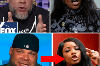 SHOCKING: Tyrus Dominates Jasmine Crockett on Live TV – Leaves Her Red-Faced and Speechless! Tyrus rose to unexpected hero status during a live broadcast, delivering a sharp takedown of Jasmine Crockett that left her speechless and stunned. His words, relentless and piercing, exposed Crockett’s lack of understanding, forcing her to retreat in embarrassment. The tension in the studio was palpable as Tyrus’ bold statements stunned everyone. What caused this explosive moment, and how did it unfold? Find out all the jaw-dropping details in the comments below!