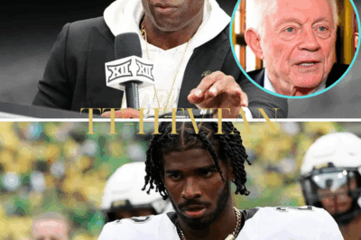 NFL SCANDAL ERUPTS: Deion Sanders unleashes a shocking exposé, calling out the NFL owners allegedly blocking his son Shedeur from the league! Secrets unravel, power plays intensify, and the battle for Shedeur’s future hangs in the balance as the drama unfolds…