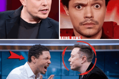 Trevor Noah Goes Crazy After Elon Musk EXPOSES Him Live on TV – The Truth Nobody Saw Coming! Trevor Noah couldn’t contain his anger after Elon Musk dropped a bombshell live on air, exposing truths that left Noah visibly shaken. The confrontation escalated quickly, sparking intense reactions from viewers and fans alike. What did Musk reveal that sent Noah into such a frenzy? Get the full shocking story in the comments below!