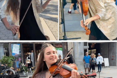 KAROLINA PROTSENKO SETS THE STREET ON FIRE: Her Electrifying Violin Take on Stayin’ Alive Turns a Quiet Corner Into a FULL-BLOWN DANCE PARTY—Crowd ERUPTS as Bee Gees Classic Gets a Wild New Life!