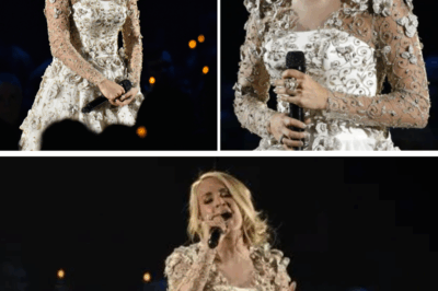 CARRIE UNDERWOOD BREAKS DOWN MID-SONG IN HEART-SHATTERING TRIBUTE: Her Tearful Performance of Softly and Tenderly at Country Music Awards Honors Fallen Legends and Vegas Victims—Audience Left SOBBING in Standing Ovation