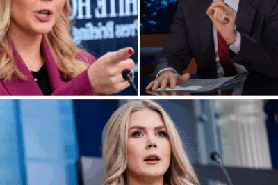 Jon Stewart MOCKS Karoline Leavitt on live stage—but her SHOCKING comeback flips the script, SILENCES the room, and leaves the audience ROARING in disbelief at what she said next