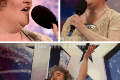 SUSAN BOYLE’S UNANNOUNCED STAGE RETURN STOPS TIME—Crowd ERUPTS as She Belts Out “I Dreamed a Dream” in Surprise Red-Dress Finale That Leaves Audience Sobbing, Chanting Her Name in an Unforgettable Full-Circle Comeback