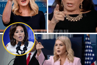 Karoline Leavitt and Judge Jeanine UNLEASH FURY on CONTROVERSIAL Court Ruling—Explosive TV Moment IGNITES Firestorm Over Tariff Showdown That Could Shake the Legal System
