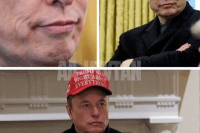 Elon Musk’s mysterious BLACK EYE at White House farewell sparks wild speculation—his shocking explanation has fans laughing, but others think he’s hiding the real story behind the bruised billionaire look