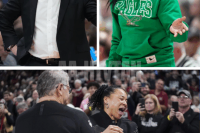 Geno Auriemma MOCKS Dawn Staley’s emotional moment, igniting EXPLOSIVE backlash—Did his brutal jab go too far as fans rally behind Staley and demand RESPECT for her championship legacy?