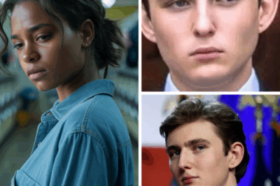 Pregnant Worker Struggling at Gas Station—Then Barron Trump Did Something That Changed Everything!
