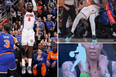 “Tensions Exploded in the Stands: Knicks vs Pistons Playoff Game Quickly Turns Into a Crowd Uproar—Fans’ Shocking Behavior Takes Center Stage, Shocking Everyone in the Arena! What Sparked This Unexpected Chaos, and How Did the Players React to the Wild Scene Unfolding Around Them? The Entire Game Became a Dramatic Showdown Between Spectators and Players, and It Didn’t End There. This Unbelievable Moment Quickly Went Viral, Leaving Everyone in Disbelief! Watch Now for the Full Story!”