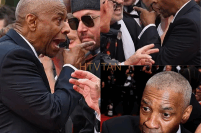 Cannes Chaos: Denzel Washington’s Explosive Reaction to Photographer’s Shocking Red Carpet Move!
