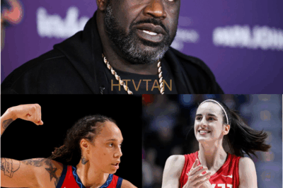 “You Crossed the Line” – Shaq’s Fiery Clapback to Brittney Griner Over Caitlin Clark Drama After Griner’s explosive rant about Clark, Shaquille O’Neal stepped in with a fierce five-word response that has the entire sports world talking.