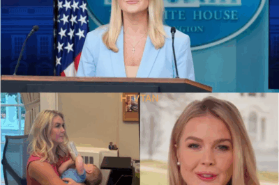 EXCLUSIVE: Karoline Leavitt’s “Super Mom” Moment Goes Viral—How the White House Press Secretary Balances Her Son and Her High-Powered Job!