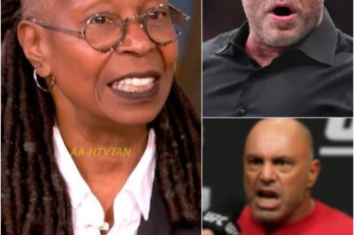 FOX NEWS BOMBSHELL: Joe Rogan COMPLETELY DESTROYS Whoopi Goldberg Over Her Vicious, Unfounded Attacks on Elon Musk—“You Can’t Just Spit Out Lies!” In an epic clash that has everyone talking, Joe Rogan went off on Whoopi Goldberg after she made outrageous, unsubstantiated allegations against Elon Musk. What began as a routine interview turned into a blistering media war when Rogan fired back with a fury: “You can’t just spit out lies!” The confrontation has ignited a defamation lawsuit, a furious backlash, and a massive call for accountability in the media. This explosive moment is only getting hotter—what happens next could change everything.