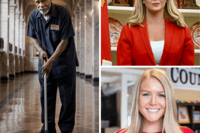Karoline Leavitt Stumbles Upon Her 80-Year-Old High School Janitor Still Working—What She Did Next Left the Entire Town in Shock!