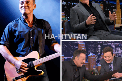 In an unforgettable moment on The Tonight Show, Bruce Springsteen brought the house down with a shocking reveal—he’s been singing the “Thunder Road” lyric wrong for nearly 50 years! As the crowd burst into laughter, Bruce admitted his long-held mistake, but that was just the beginning. He then grabbed his guitar and delivered a blazing live performance that had Jimmy Fallon jumping out of his seat, shouting, “This is why he’s a legend!”  The studio erupted in cheers, and social media lit up, with fans calling it less of an interview and more of a concert. When asked about joining Taylor Swift’s tour, Bruce simply grinned and said, “I’ll be there — my daughter’s making sure of that!”  Click below to catch the full, electrifying moment that fans are calling a must-see TV event! 👇👇🎤