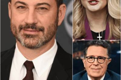 Karoline Leavitt dramatically escorted off Jimmy Kimmel’s show during an intense argument—viewers are scrambling to uncover the explosive details behind this unprecedented moment, as social media explodes with wild theories and fierce debates. Everyone’s desperate to know exactly what she said that triggered producers to abruptly terminate the interview, leaving audiences nationwide stunned and craving answers.