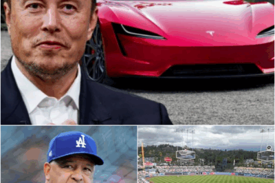 HOLY SHIT: LA Dodgers TURN DOWN Elon Musk’s Tesla Ad at Dodger Stadium—The SHOCKING Reason That Left Musk Speechless!