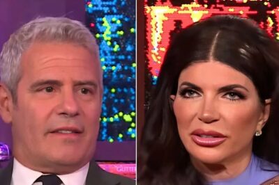RHONJ’s Teresa Giudice Accuses Andy Cohen and Bravo of Extortion After $20,000 Fine and Lifetime Ban from the Show Following Insulting Remarks Towards Cohen