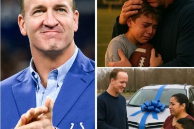 She Walked Two Miles Every Day So Her Son Could Get to Football Practice. Peyton Manning Found Out — and Bought Her a Minivan.