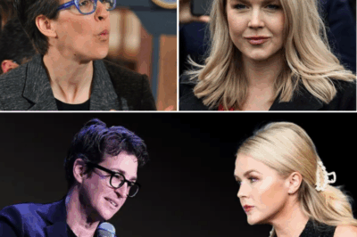 “GET OUT, KAROLINE!” — RACHEL MADDOW DEMANDS SECURITY REMOVE KAROLINE LEAVITT FROM SET AFTER EXPLOSIVE CONFRONTATION!  In a shocking turn of events, Rachel Maddow screamed, “GET OUT, KAROLINE!” demanding security to remove Karoline Leavitt from the set after a fiery exchange that spiraled out of control. The intense confrontation erupted when Leavitt’s bold remarks pushed Maddow to her breaking point, leaving the studio in complete chaos. What was said to trigger such a drastic reaction, and how did the situation escalate so quickly? The full, jaw-dropping details are unfolding now—don’t miss it! Full story below 👇
