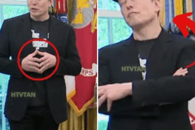 EXCLUSIVE, ALL OF ELON MUSK’S STRANGE GESTURES ON HIS LAST DAY AT THE WH REVEAL EVERYTHING! Elon Musk’s final day at the WH was filled with unusual gestures that now seem to reveal everything. His actions—both subtle and overt—have sparked speculation about the true reasons behind his departure. From odd facial expressions to cryptic body language, Musk’s behavior seemed to speak volumes, leaving many wondering what was really happening behind closed doors. Now, those who were there are looking back at those moments, realizing that Musk’s last day may have been the ultimate clue to understanding his departure. The mystery is slowly unraveling, and the truth could be more shocking than expected