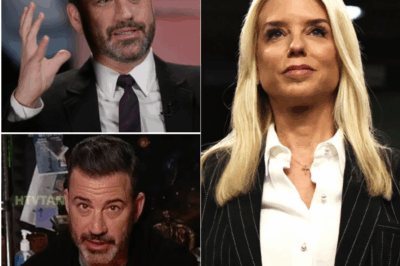EXCLUSIVE, BOOM: Pam Bondi ENDS Jimmy Kimmel’s Career in One Sentence!