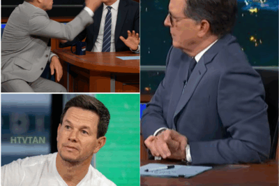 EXCLUSIVE, Mark Wahlberg Kicked Off Stephen Colbert's Show After Fiery Clash