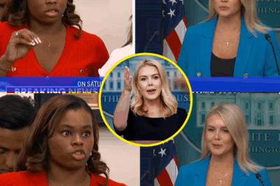 BREAKING: Karoline Leavitt Shuts Down Reporter Over L.A. Riots Lies—Her Brutal Response Left the Room in Shock What started as a tense interview quickly escalated into a powerful takedown when Karoline Leavitt caught a reporter attempting to push false narratives about the L.A. riots. The reporter’s question, aimed at framing Leavitt negatively, was met with an explosive response that stunned the entire room. When the reporter tried to twist the conversation with a question designed to undermine her, Leavitt didn’t hold back—she screamed “You’re an idiot!” directly into the reporter’s face. The studio was frozen in shock. What led to this fiery exchange, and how did Leavitt turn the tables so quickly? Fans are calling it one of her most satisfying moments yet. Get the full details of this unforgettable confrontation!