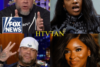 SHOCKING TV MOMENT: Tyrus Unleashes “Truth Hammer” on Crockett—Producers Scramble as Uncontrolled Segment Ends in Stunning Exit! Behind the scenes, producers were left scrambling as a controlled segment spiraled out of control. The moment Tyrus unleashed a series of hard-hitting facts, Crockett was left stunned, unable to counter his points. Witnesses claim she looked to the moderator for help—but none came. What followed was a shocking exit that had viewers buzzing. Fans quickly dubbed Tyrus “The Truth Hammer,” applauding his calm yet fearless delivery. While critics cry foul, even they can’t deny: Crockett was unprepared, and the damage has been done.