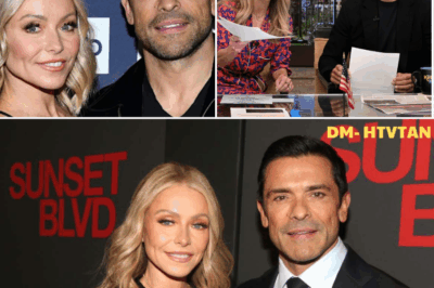 “MAYBE WE’LL BE NEXT…” — KELLY RIPA STUNS MARK CONSUELOS LIVE WITH ‘GRAY DIVORCE’ BOMBSHELL—STUDIO FALLS SILENT BEFORE TWIST NO ONE SAW COMING!  In an unexpected and heart-stopping moment, Kelly Ripa left the studio frozen when she casually dropped the line, “Maybe we’ll be next…” referring to the growing trend of gray divorce, right in front of her husband, Mark Consuelos. The mood in the room shifted dramatically, as Mark’s nervous laugh quickly faded, and the tension became palpable. Viewers were left in shock, with the audience falling silent, and producers unsure whether to cut to break.  Was it a joke? A warning? Or a real confession? Just as it seemed like the iconic couple might be unraveling live on TV, Kelly flipped the script with a twist so unexpected and heartwarming, fans are calling it one of the most unforgettable moments in Live history.  What began as a possible breakup turned into something entirely different—this emotional moment will leave you in tears. FULL STORY BELOW 👇❤️