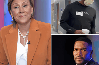 LET’S PRAY TO GOD THAT HE WILL PULL THROUGH: ROBIN ROBERTS REVEALS MICHAEL STRAHAN’S HEALTH CONDITION—FANS LEFT STUNNED! IS GMA LOSING ONE OF THEIR GREATEST HOSTS?  In a shocking revelation that has left fans reeling, Robin Roberts shared an emotional update about Michael Strahan’s health condition, prompting widespread concern. As she spoke about the severity of his situation, Roberts’ words were filled with genuine worry, and she urged viewers to “pray to God that he will pull through.” Strahan, a beloved figure on Good Morning America, is facing a health crisis that could impact his future with the show. Could this be the beginning of the end for one of GMA’s most iconic hosts? Full, heart-stopping details below 👇