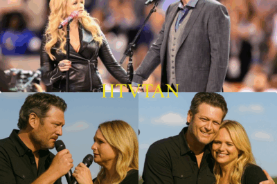 SHOCKING REUNION: Blake Shelton and Miranda Lambert’s Heartbreaking Duet of “Over You” Sends Fans into Tears—The Moment That Will Define Country Music Forever! On June 15, 2025, country music witnessed an unforgettable moment of raw emotion and history as Blake Shelton and Miranda Lambert reunited for a haunting duet of “Over You” at a Nashville charity concert. After 15 years apart, the ex-couple stood side by side, their voices trembling as they sang through their pain. When Miranda’s voice cracked on the line, “You went away, how dare you,” Blake took her hand, his eyes welling with tears, and the silence in Bridgestone Arena was deafening.  The song, originally written by Blake for his late brother, hit harder than ever, and the intensity of the moment sent shockwaves through the audience. Fans sobbed, YouTube views soared past 10 million in just hours, and X (formerly Twitter) exploded with the hashtag #BlakeMirandaReunited. One viral comment summed it up perfectly: “This wasn’t just a performance. It was grief, love, and closure onstage.”