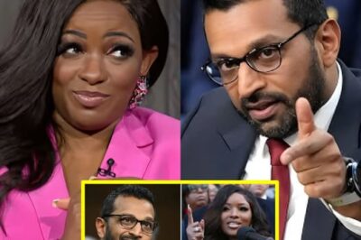 EXCLUSIVE, Jasmine Crockett LAUGHS at Kash Patel on Live TV—Then His Father STANDS SILENTLY, And Everything CHANGES –