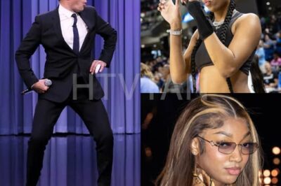 EXCLUSIVE, SHOCKING LIVE TV CLASH: JIMMY FALLON AND ANGEL REESE FORCED OFF STAGE AFTER EXPLOSIVE ARGUMENT