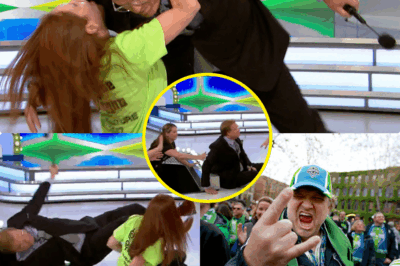 SHOCKING TV SHOWDOWN: Drew Carey & Contestant Clash in Explosive On-Air Brawl—Price Is Right Set Erupts in Chaos, Backstage Intervention Needed! In an unbelievable turn of events, The Price Is Right became the scene of an on-air brawl between host Drew Carey and a contestant. What started as a heated argument over the game quickly escalated into a physical altercation that saw Carey being pulled to the ground. The chaos didn’t stop there—behind the scenes, producers had to step in to break up the confrontation, leaving the studio in utter disarray.  Viewers were left in shock as the tension unfolded on live television, and social media exploded with questions: What were they really arguing about, and how did it spiral so quickly out of control? Fans and critics alike are buzzing with curiosity—what happened behind the scenes, and why did it lead to such an unexpected clash between Carey and the contestant?