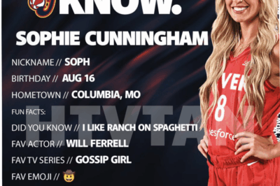SHOCKING REVEAL: Sophie Cunningham’s Marriage Rumors Explode—Is She Really Married to Suns CEO, or Is It Just Another Baseless Gossip?