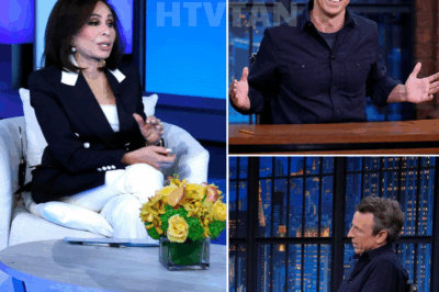 “SETH MEYERS MOCKS JEANINE PIRRO ON LATE NIGHT—BUT HER DEVASTATING RESPONSE LEAVES HIM SILENCED AND BOWING HIS HEAD IN SHOCK!”  In a moment so intense it’s hard to believe, Seth Meyers mocked Jeanine Pirro on Late Night—but her response was so sharp, it instantly flipped the script. With one blistering comeback, Pirro left Meyers speechless, his face turning crimson as he awkwardly bowed his head in regret. What did Pirro say that completely turned the tables, leaving the studio in stunned silence? This explosive showdown is one you absolutely can’t miss—watch it unfold below 👇